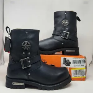 Men's 10 EEE Milwaukee Leather classic engineer motorcycle zip boots 10 X-Wide