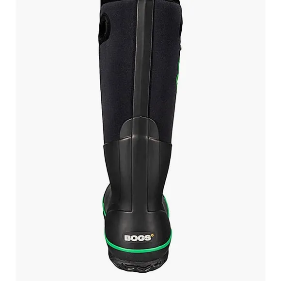 Mens 11 NEW Black and Green Rain Boots 4-H reg. $120