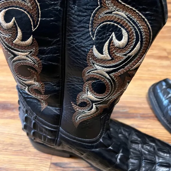 Men’s Aldaro Boots Alligator Skin