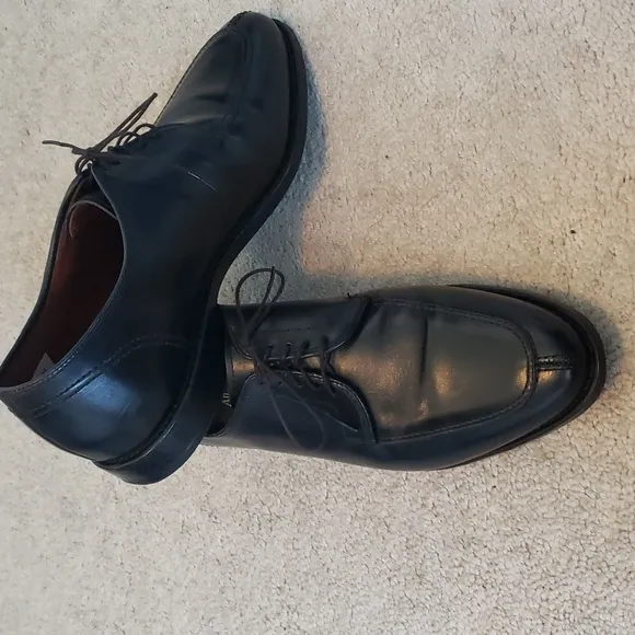 Men's Allen Edmonds LaSalle Black Leather Dress Shoes