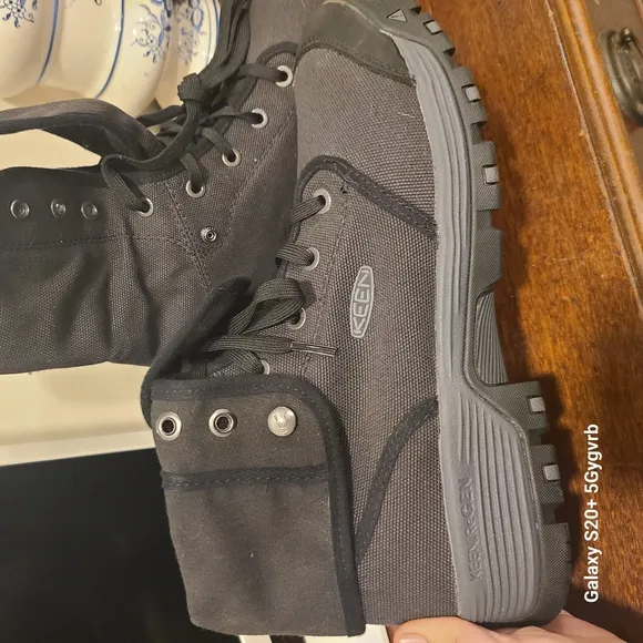 Men's Black Keen Utility Boots