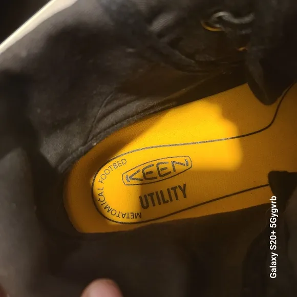 Men's Black Keen Utility Boots