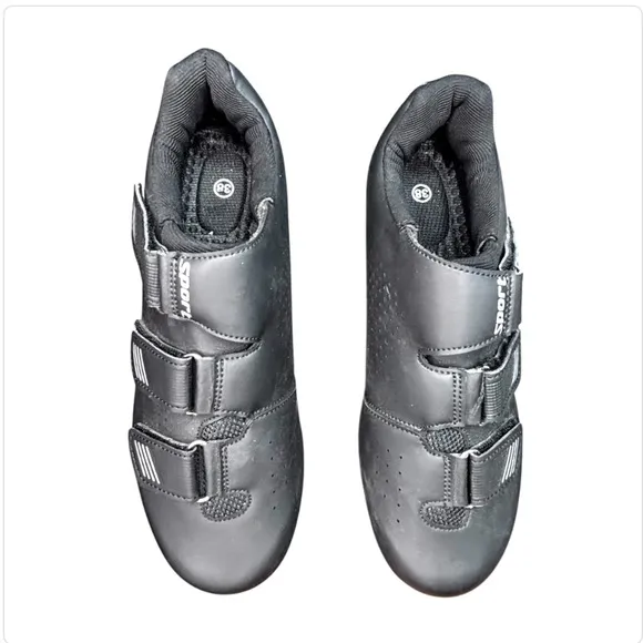 Men's Black professional Road Cycling Shoes Ultralight Bicycle Sneaker Sport 38