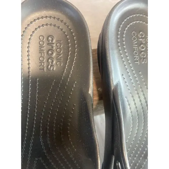 Men's Classic All Terrain Flip Flops- NWT-Black-Size 12-Amazing Year Round Shoes