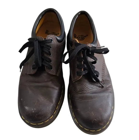 Men's Dr Martens Crazy Horse Leather Casual Shoes Size 11 Work Everyday Church