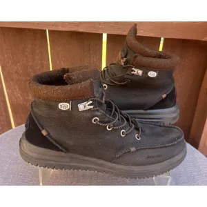 Men's Hey Dude Bradley Boots Black Size 7