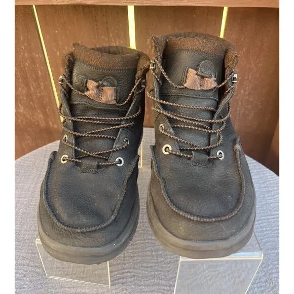 Men's Hey Dude Bradley Boots Black Size 7