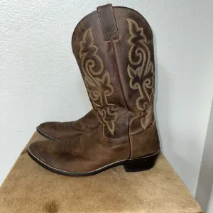 Men's Justin Cowboy Boots 2253 Size 14 EE
