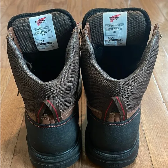 Men's Red wing Brown Leather Boots