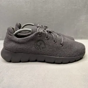 Mens Size 12 / EU 45 Giesswein Merino Runners Dark Grey Wool Comfort Sneakers