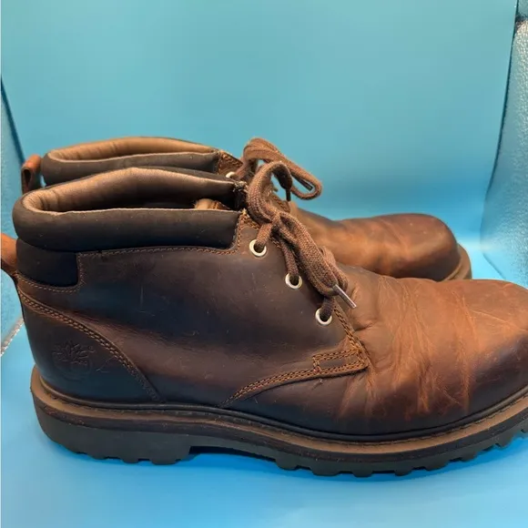 Men's Timberland Brown Leather Boots