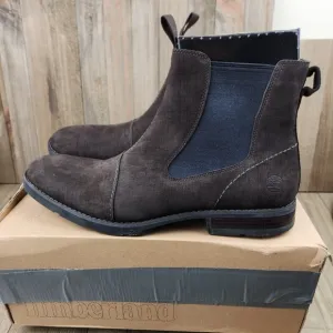 Mens Timberland Onuma size 12 Brown Leather Chelsea Boots