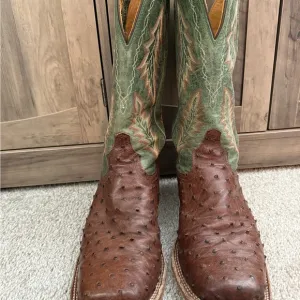 Men’s Tony Lama Hayden 13” Full Quill Ostrich Boots