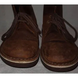 Men's Clark's size 11 Shoes Bushacre 2 CHUKKA Boots. Brown.