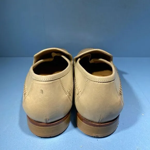 Men's Florsheim Caesar Loafers Dress Shoes Sz 9 D Leather Slip On 12011