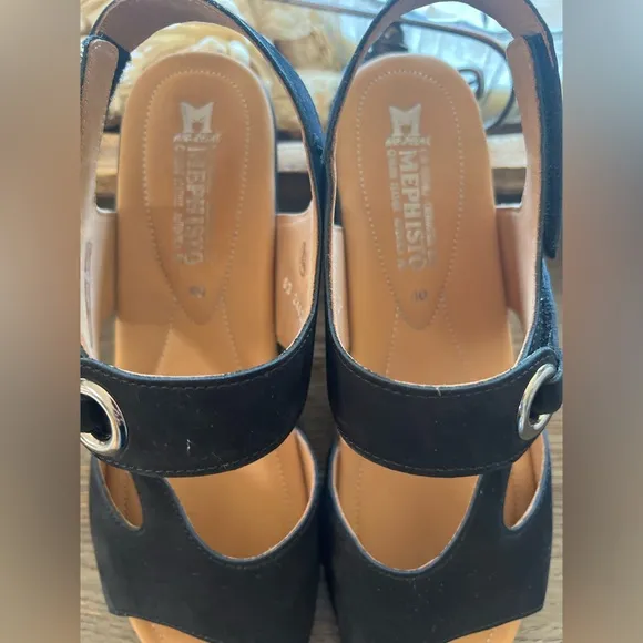 Mephisto Black Women's Sandals Prissie LIKE NEW
