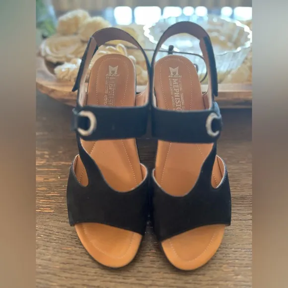 Mephisto Black Women's Sandals Prissie LIKE NEW