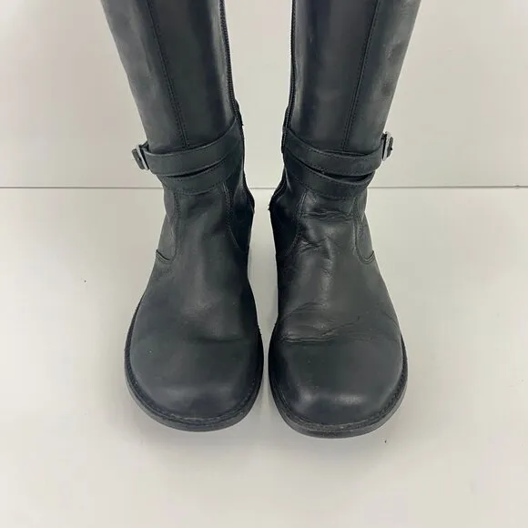 Merrell Captiva Tall Leather Boots Women's  size 8 M  Black  Waterproof