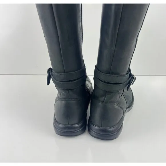 Merrell Captiva Tall Leather Boots Women's  size 8 M  Black  Waterproof