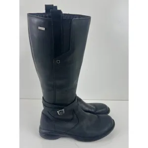 Merrell Captiva Tall Leather Boots Women's  size 8 M  Black  Waterproof