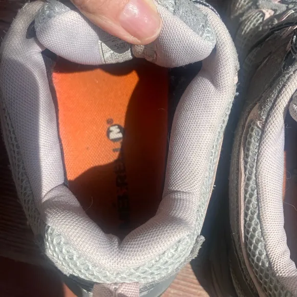 Merrell Gray  &amp; Pink Waterproof Hiking Shoes