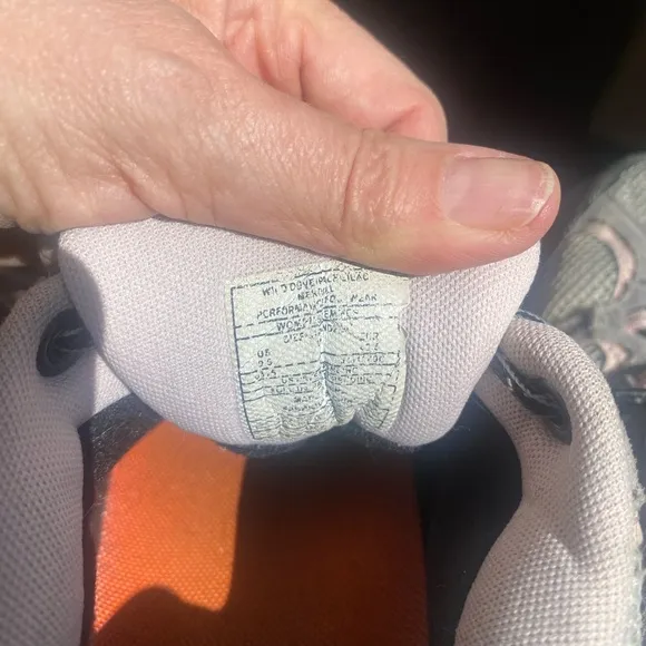 Merrell Gray  &amp; Pink Waterproof Hiking Shoes