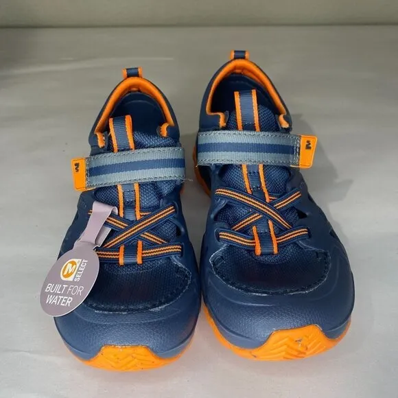 Merrell Hydro 2.0 Boys Blue Orange Waterproof Shoes