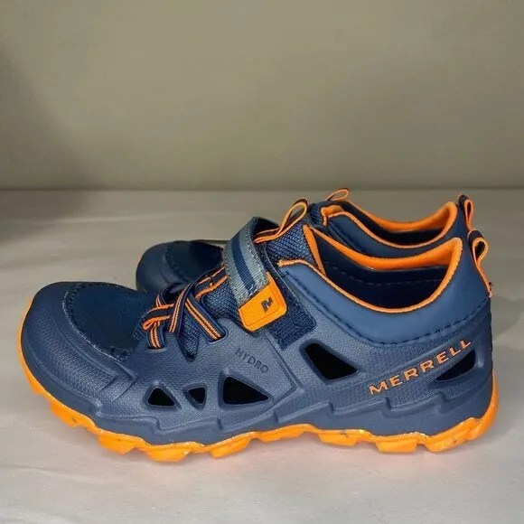 Merrell Hydro 2.0 Boys Blue Orange Waterproof Shoes