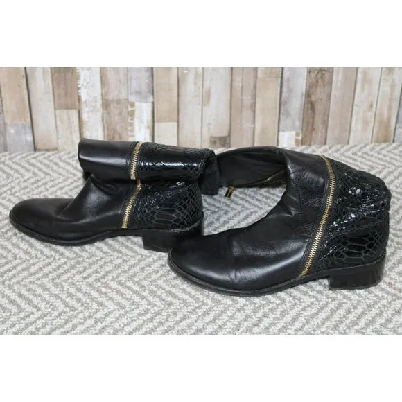 Michael Kors Black Knee High Heeled Boots - 6.5