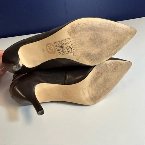 MICHAEL Michael Kors Jet Set Woods Ankle Boots Booties Size 7.5