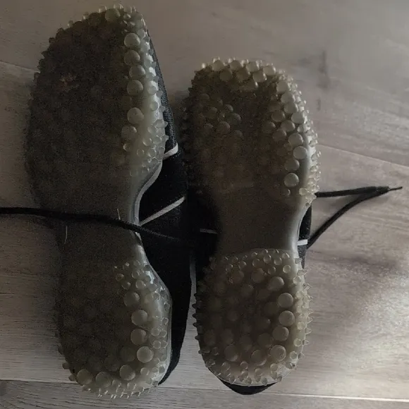 Miu Miu Black and White Women's Shoes