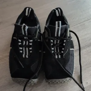 Miu Miu Black and White Women's Shoes
