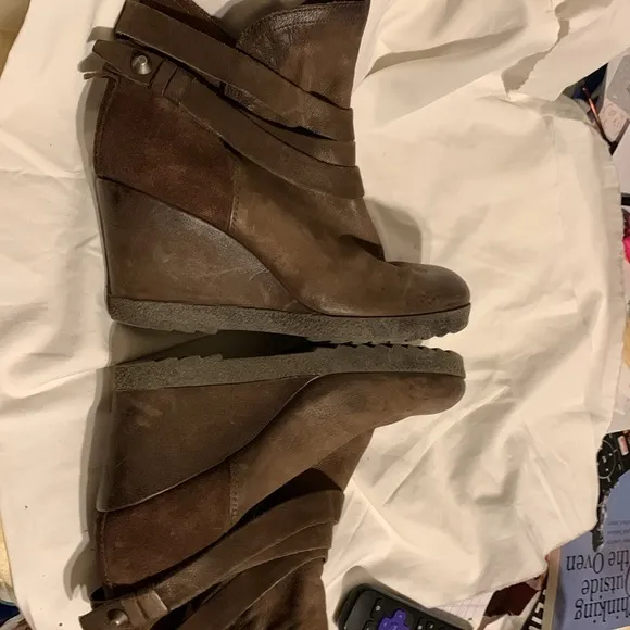 Miz Mooz New York Narcissa Boots Wedgies