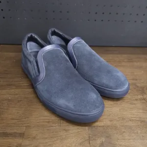MONCLER Auronnais Navy Suede Slip On Sneaker Loafers Size 42 US 9