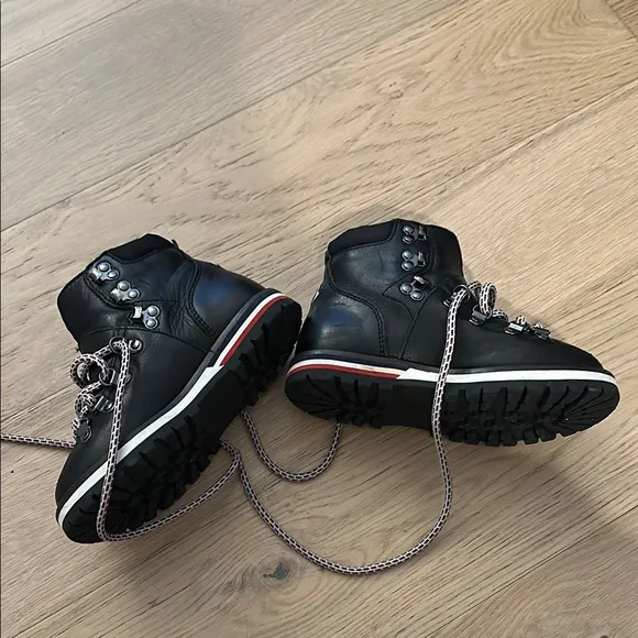 Moncler Kids Black Boots, European size 26