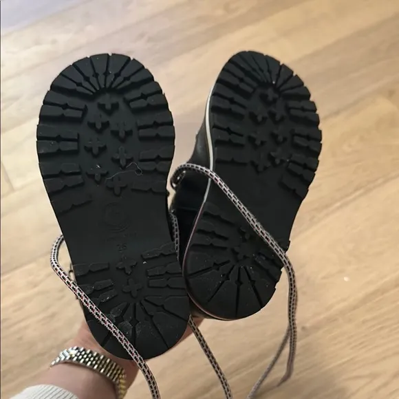 Moncler Kids Black Boots, European size 26