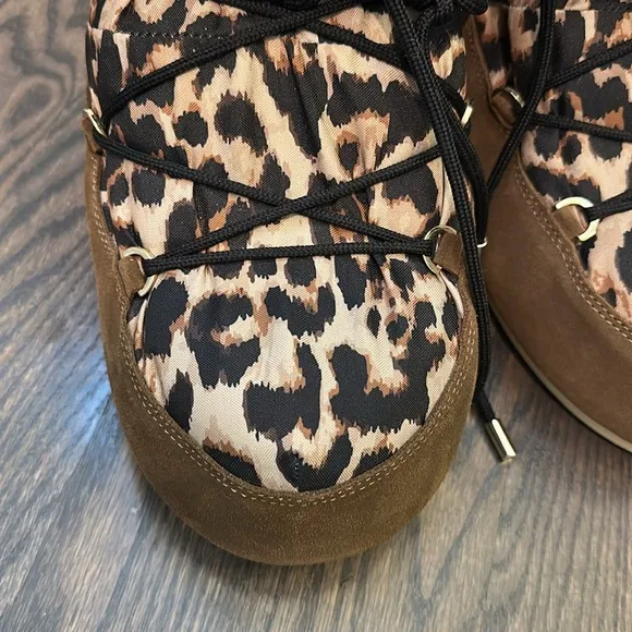 Moon boot leopard print 42/44 (US 10-10.5)