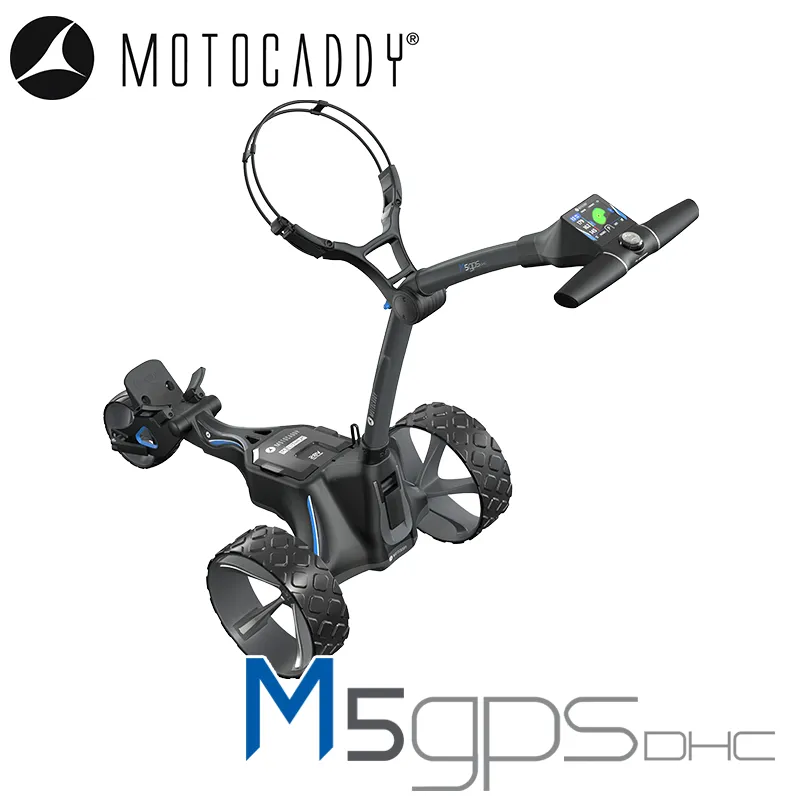 Motocaddy M5 GPS DHC Electric Trolley