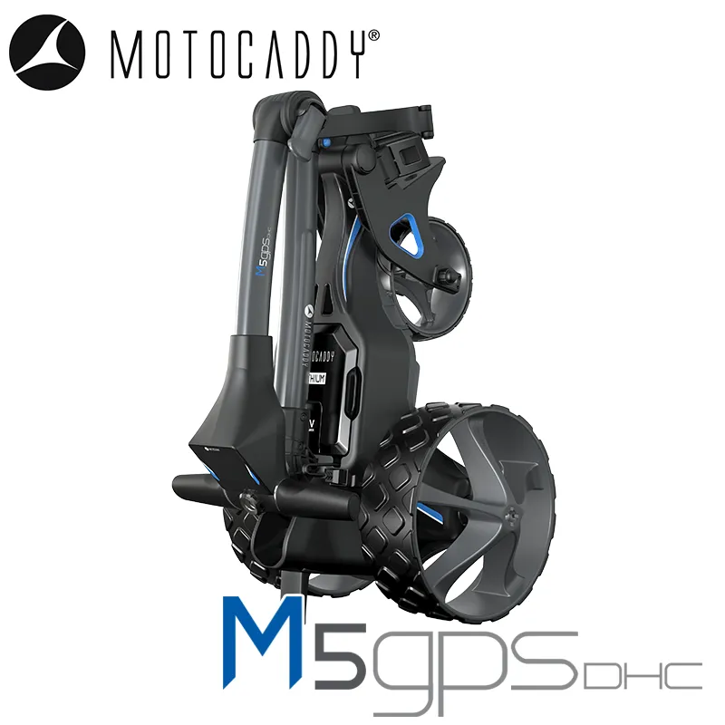 Motocaddy M5 GPS DHC Electric Trolley