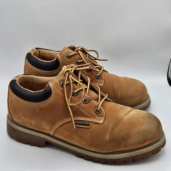 Mountain gear slip resistant work boots size 8