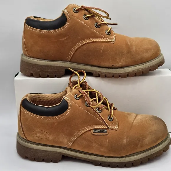 Mountain gear slip resistant work boots size 8
