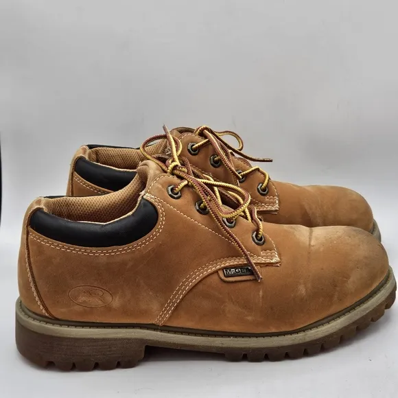 Mountain gear slip resistant work boots size 8