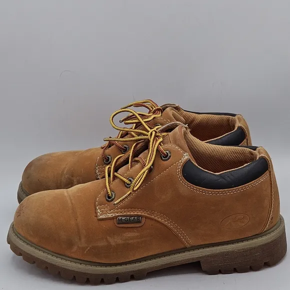 Mountain gear slip resistant work boots size 8