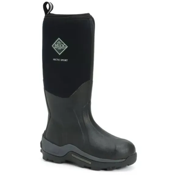 Muck Arctic Sport Black Boots
