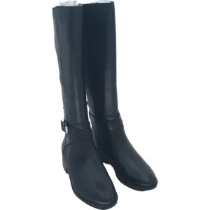 Naturalizer Rena Women's Black Leather Riding Boots EU 35 Size 5M