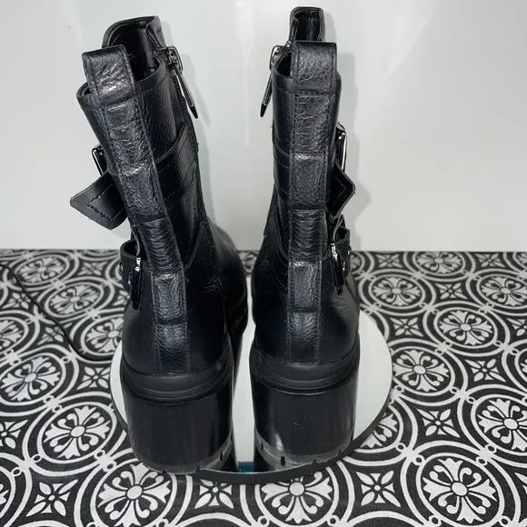NATURALIZER Trina Mid Shaft Boots, black pebble, 7