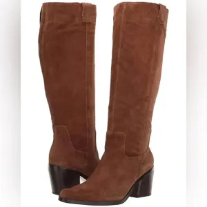 Naturalizer Women Boots 27 Edit Bellamy, Chestnut Oil Suede