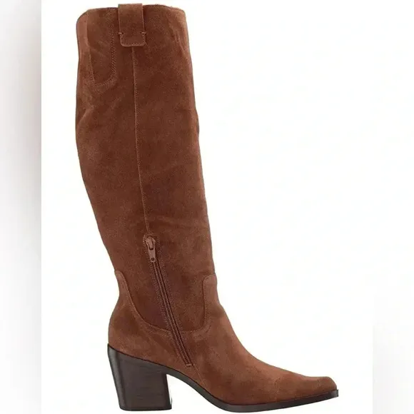 Naturalizer Women Boots 27 Edit Bellamy, Chestnut Oil Suede