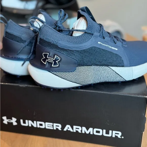 Navy Blue Under Armmour Golf Shoes