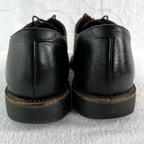 Neil M Shoes Mens 11 Wayne Pebbled Leather Black Leather Oxford Lace Dress Shoes